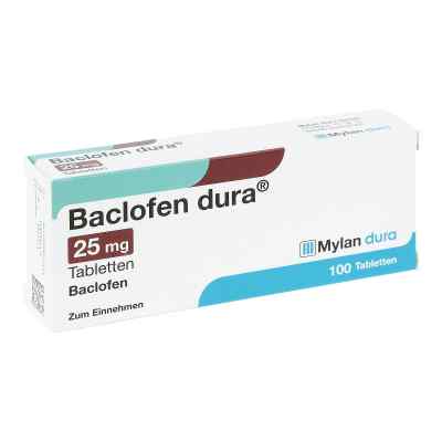 Baclofen dura 25 mg Tabletten 100 stk von Viatris Healthcare GmbH PZN 03023272