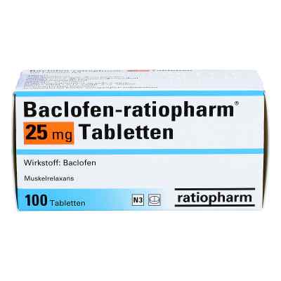Baclofen ratiopharm 25 mg Tabletten