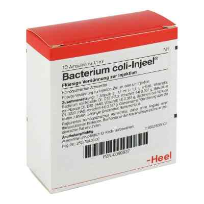 Bacterium coli Injeel Ampullen 10 stk von Biologische Heilmittel Heel GmbH PZN 00099837
