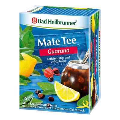 Bad Heilbrunner Tee Guarana Mate Kräuterpower 15X1.8 g von Bad Heilbrunner Naturheilm.GmbH& PZN 04998389