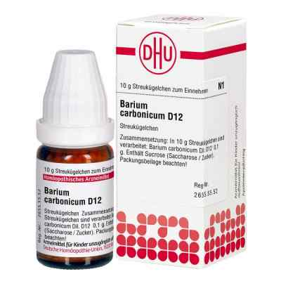Barium Carbonicum D12 Globuli 10 g von DHU-Arzneimittel GmbH & Co. KG PZN 01759922