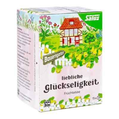 Bauerngarten-Tee Glückseligkeit Früchtetee Salus 15 stk von SALUS Pharma GmbH PZN 12543102