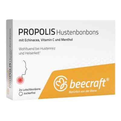 Beecraft Propolis Husten-bonbons 24 stk von  PZN 18152874