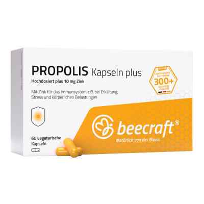 Beecraft Propolis Kapseln Plus 60 stk von Roha Arzneimittel GmbH PZN 16617174