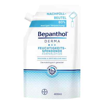 Bepanthol Derma Feuchtigkeitsspendende Körperlotion Nachfüllbeu 1X400 ml von Bayer Vital GmbH PZN 16529688