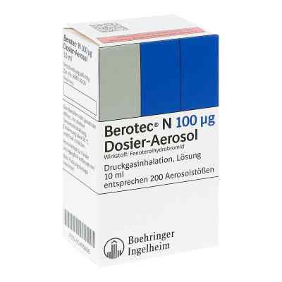 Berotec N 100 Mikrogramm 10 ml von Boehringer Ingelheim Pharma GmbH PZN 00495906