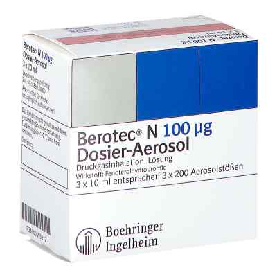 Berotec N 100 Mikrogramm 3X10 ml von Boehringer Ingelheim Pharma GmbH PZN 00495912