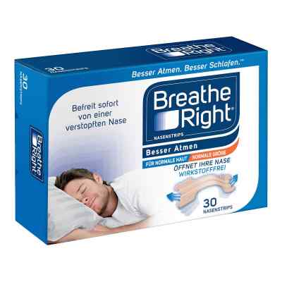 Besser Atmen Breathe Right Nasenstrips Beige 30 stk von Pharma Netzwerk PNW GmbH PZN 17179173