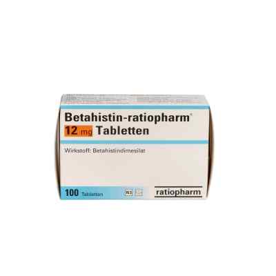 Betahistin ratiopharm 12 mg Tabletten
