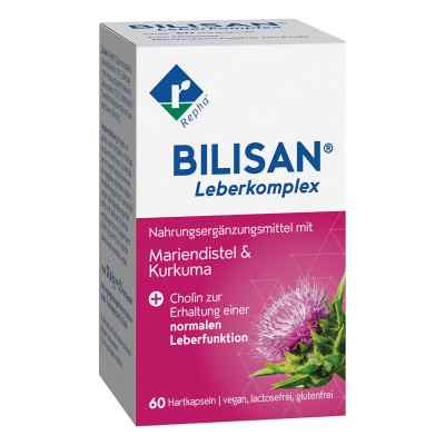 Bilisan Leberkomplex Hartkapseln 60 stk von REPHA GmbH Biologische Arzneimittel PZN 19911721