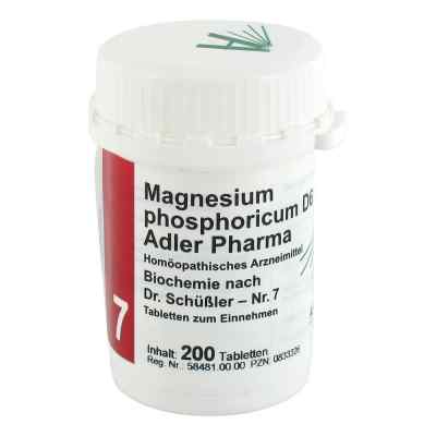 Biochemie Adler 7 Magnesium phosphoricum D6 Adl.p. Tabletten 200 stk von Adler Pharma Produktion und Vert PZN 00833326