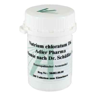 Biochemie Adler 8 Natrium chlor.D6 Adl.ph. Tabletten 200 stk von Adler Pharma Produktion und Vert PZN 00833332