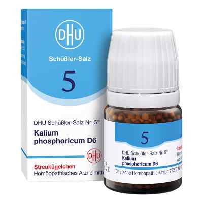 Biochemie Dhu 5 Kalium phosphorus D6 Globuli 10 g von DHU-Arzneimittel GmbH & Co. KG PZN 10545901