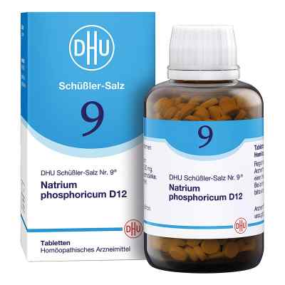 Biochemie Dhu 9 Natrium Phosphoricum D12 Tabletten 900 stk von DHU-Arzneimittel GmbH & Co. KG PZN 18182728