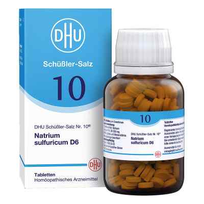 Biochemie DHU Schüßler Salz Nummer 10 Natrium sulfuricum D6 420 stk von DHU-Arzneimittel GmbH & Co. KG PZN 06584249