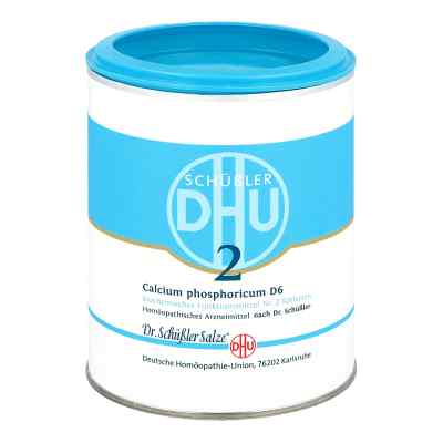 Biochemie DHU Schüßler Salz Nummer 2 Calcium phosphoricum D6 1000 stk von DHU-Arzneimittel GmbH & Co. KG PZN 00273873
