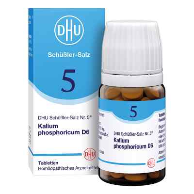 Biochemie DHU Schüßler Salz Nummer 5 Kalium phosphoricum D6 80 stk von DHU-Arzneimittel GmbH & Co. KG PZN 00274163