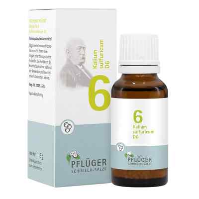Biochemie Pflüger 6 Kalium Sulfuricum D6 Globuli