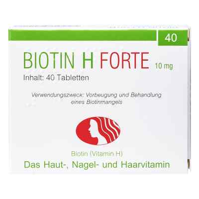 Biotin H forte Tabletten 40 stk von Pharma Peter GmbH PZN 00573339