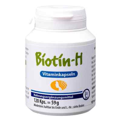 Biotin H Vitaminkapseln 120 stk von Pharma Peter GmbH PZN 07245549
