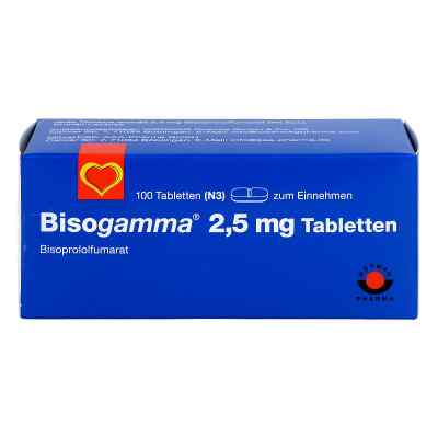 Bisogamma 2,5mg 100 stk von AAA - Pharma GmbH PZN 02516268