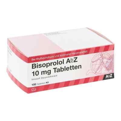 Bisoprolol AbZ 10mg 100 stk von AbZ Pharma GmbH PZN 01014978