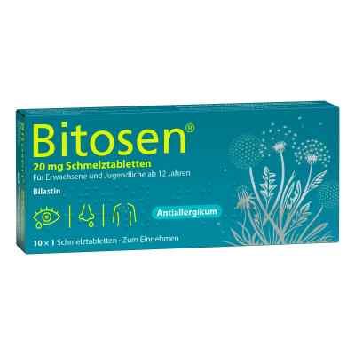 Bitosen 20 mg Schmelztabletten bei Allergien 10 stk von BERLIN-CHEMIE AG PZN 18890520