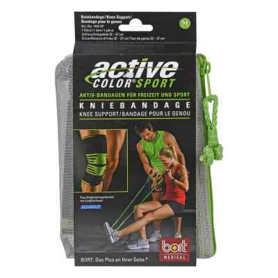Bort Activecolor Sport Kniebandage M schwarz /grün