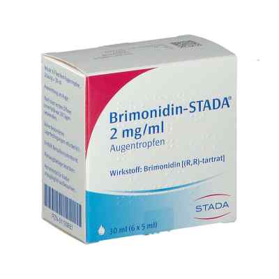 Brimonidin-STADA 2mg/ml 6X5 ml von STADAPHARM GmbH PZN 01130851