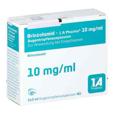 Brinzolamid-1A Pharma 10mg/ml 3X5 ml von 1 A Pharma GmbH PZN 10738126