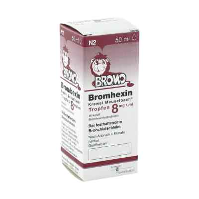 Bromhexin Krewel Meuselb.tropfen 8mg/ml 50 ml von HERMES Arzneimittel GmbH PZN 04568878