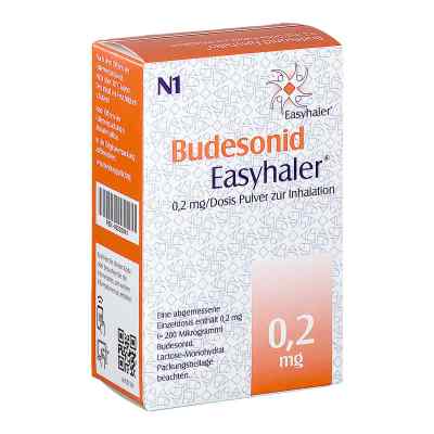 Budesonid Easyhaler 0,2 mg 120 Ed Inhalationspulv. 1 stk von ORION Pharma GmbH PZN 09235041