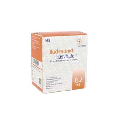 Budesonid Easyhaler 0,2 mg 200 Ed Inhalationspulv. 3 stk von ORION Pharma GmbH PZN 09235058