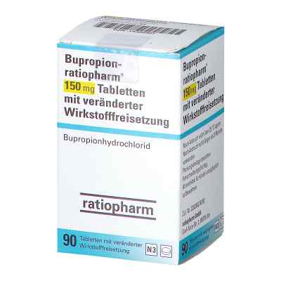 Bupropion-ratiopharm 150 mg Tab.m.veränd.wst.-frs.