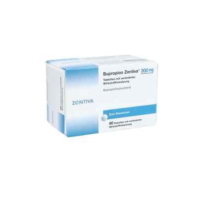 Bupropion Zentiva 300 mg Tab.m.veränd.wst.-frs. 90 stk von Zentiva Pharma GmbH PZN 15239445