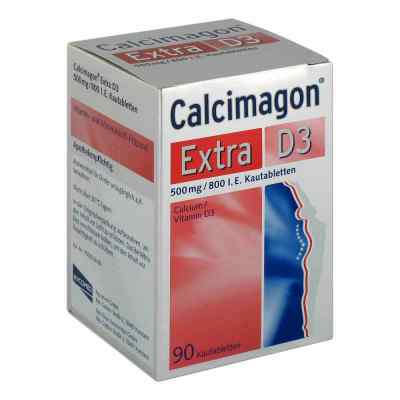 Calcimagon Extra D3 500mg/800 internationale Einheiten 90 stk von CHEPLAPHARM Arzneimittel GmbH PZN 08755152