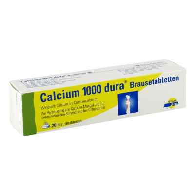 Calcium 1000 dura 20 stk von Viatris Healthcare GmbH PZN 07730285