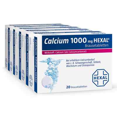 Calcium 1000 mg HEXAL® Brausetabletten