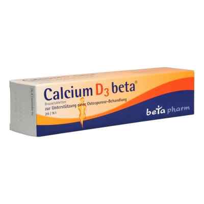 Calcium D3 beta 20 stk von betapharm Arzneimittel GmbH PZN 01841960