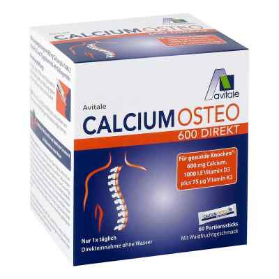 Calcium Osteo 600 Direkt Pulver 60 stk von Avitale GmbH PZN 16508597