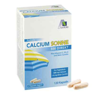 Calcium Sonne 500 Direkt Kapseln 120 stk von Avitale GmbH PZN 17819483
