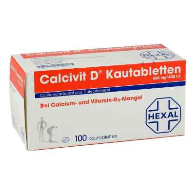 Calcivit D Kautabletten 600mg/400 internationale Einheiten