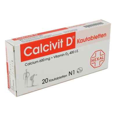 Calcivit D Kautabletten 600mg/400 internationale Einheiten