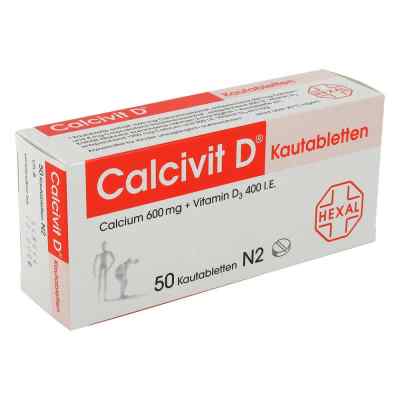 Calcivit D Kautabletten 600mg/400 internationale Einheiten