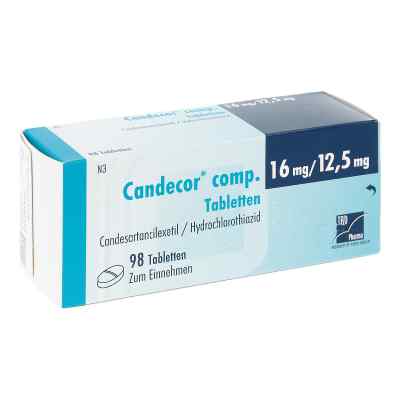 Candecor compositus 16mg/12,5mg 98 stk von TAD Pharma GmbH PZN 09633600