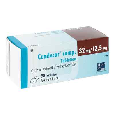 Candecor compositus 32mg/12,5mg 98 stk von TAD Pharma GmbH PZN 09633646