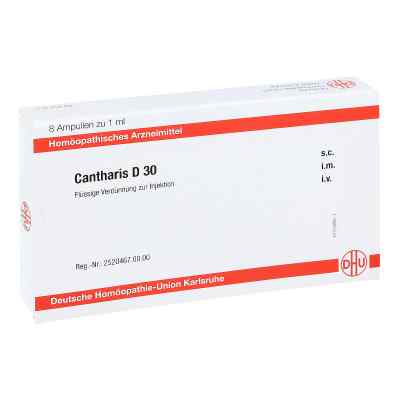 Cantharis D30 Ampullen 8X1 ml von DHU-Arzneimittel GmbH & Co. KG PZN 11704804