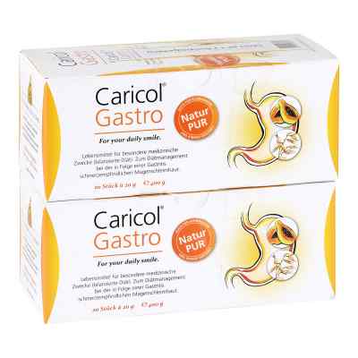 Caricol Gastro Beutel Doppelpackung 40X21 ml von INSTITUT ALLERGOSAN Deutschland  PZN 14369370