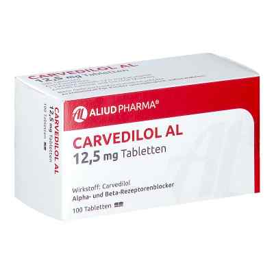 Carvedilol AL 12,5mg 100 stk von ALIUD Pharma GmbH PZN 00014025