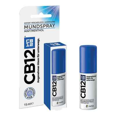CB12 Spray: frischer Atem unterwegs, Mundspray gegen Mundgeruch